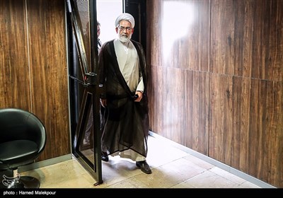 حضور حجت‌الاسلام محمدجعفر منتظری دادستان کل کشور در خبرگزاری تسنیم