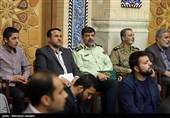مراسم ترحیم والده سردار ابراهیم جباری فرمانده سپاه حضرت ولی امر (عج)