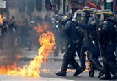تظاهرات روز جهانی کارگر در فرانسه به خشونت کشیده شد