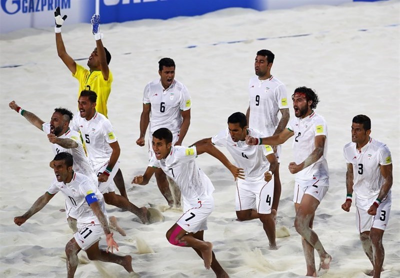 Iran Wins Persian Beach Soccer Cup