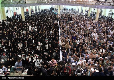 Iranian Presidential Hopeful Raisi Continues Campaign Trail in Hamedan