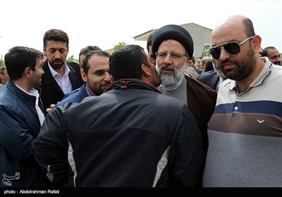 Iranian Presidential Hopeful Raisi Continues Campaign Trail in Hamedan