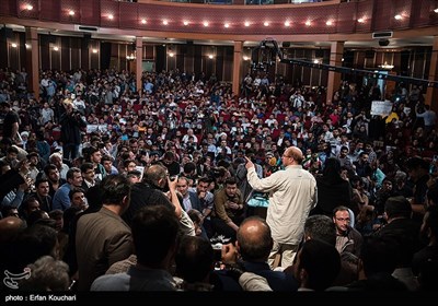 Supporters of Qalibaf Hold Mass Meeting in Tehran