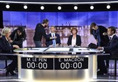 مناظره جنجالی لوپن و ماکرون در آستانه انتخابات ریاست جمهوری فرانسه