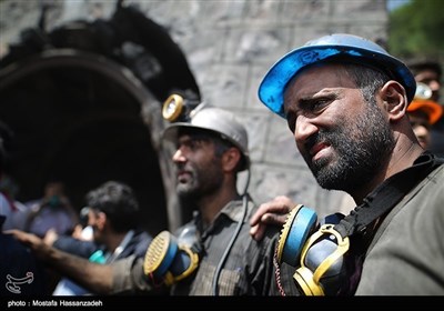 ایران کو صوبہ گلستان میں کوئلے کی کان میں دھماکے کی تصاویر