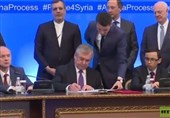 امضای سند ایجاد مناطق &quot;کاهش تنش&quot; در سوریه در نشست آستانه