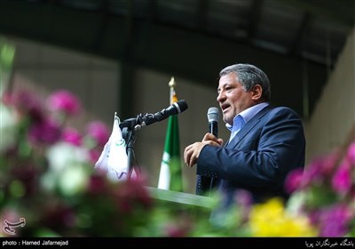 Campaign Rally of Rouhani&apos;s Supporters Held in Tehran