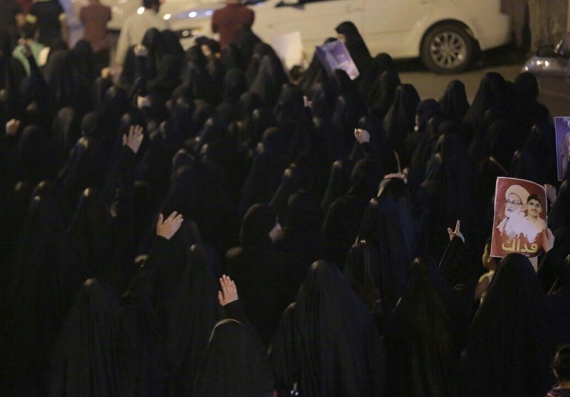 ادامه تظاهرات شهروندان بحرینی در حمایت از آیت‌الله قاسم + تصاویر