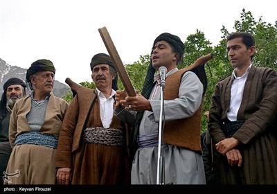مراسم آیینی کومسای در اورامان تخت - کردستان