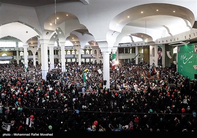 Iranian Presidential Candidate Raisi Continue Campaign Meetings in Qom