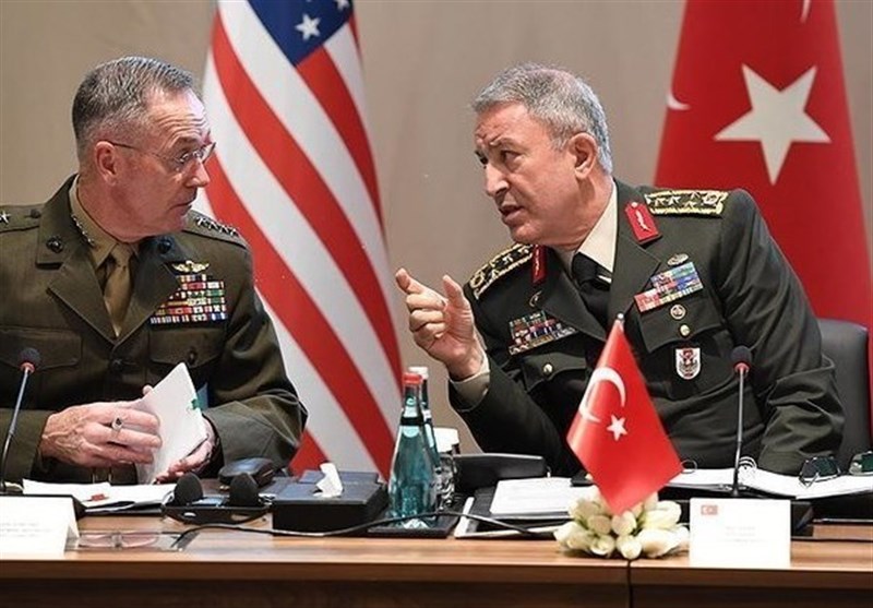نشست روسای ستاد مشترک ارتش آمریکا و ترکیه با محور سوریه و عراق