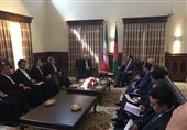 وزیر خارجه ایران با ربانی دیدار کرد+فیلم