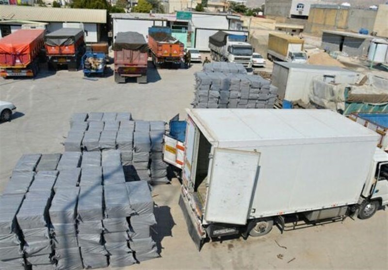 کانتینر حامل 21 تن مواد محترقه قاچاق در گمرک بوشهر کشف شد