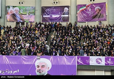 Rouhani Visits Oroumiyeh in Campaign Trail