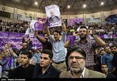Rouhani Visits Oroumiyeh in Campaign Trail