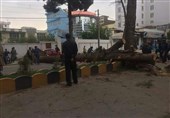 طوفان در هرات افغانستان جان 3 نفر را گرفت+ ویدئو