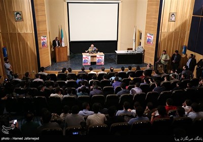 سخنرانی سید مصطفی میرسلیم کاندیدای دوازدهمین دوره انتخابات ریاست جمهوری در دانشگاه تهران 