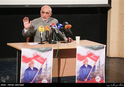 سخنرانی سید مصطفی میرسلیم کاندیدای دوازدهمین دوره انتخابات ریاست جمهوری در دانشگاه تهران 