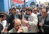 زیارة المرشح إبراهیم رئیسی لمدینة الأهواز