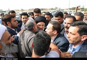 زیارة المرشح إبراهیم رئیسی لمدینة الأهواز