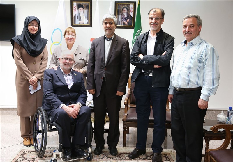 دیدار رئیس کمیته بین المللی پارالمپیک با رئیس کمیته المپیک ایران