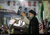 People Greet Presidential Candidate Raisi in Ahwaz