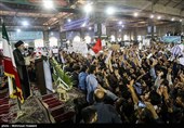 People Greet Presidential Candidate Raisi in Ahwaz