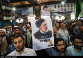 People Greet Presidential Candidate Raisi in Ahwaz