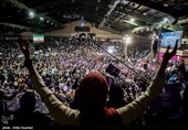 Rouhani Attends Gathering of His Female Supporters in Tehran