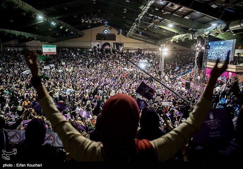 ملتقى النساء المناصرات للمرشح حسن روحانی