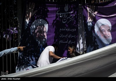 Rouhani Attends Gathering of His Female Supporters in Tehran