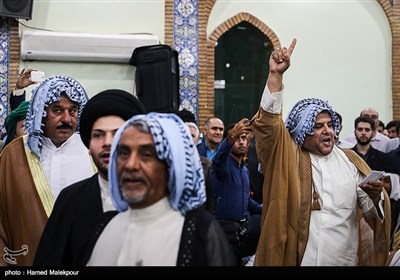 دیدار محمدباقر قالیباف با سران عشایر، قبایل، بزرگان و نخبگان اقوام استان خوزستان