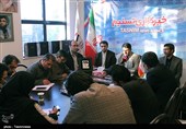 ‌نشست خبری رئیس ستاد انتخاباتی حجت‌الاسلام رئیسی در اردبیل