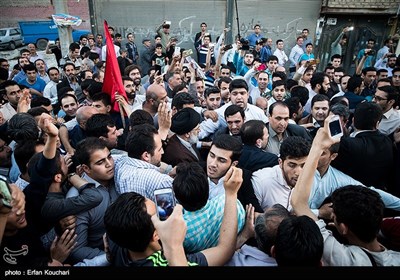  Presidential Candidate Raisi Addresses Campaign Rallies near Tehran 