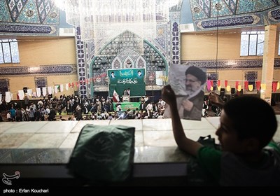 Presidential Candidate Raisi Addresses Campaign Rallies near Tehran 