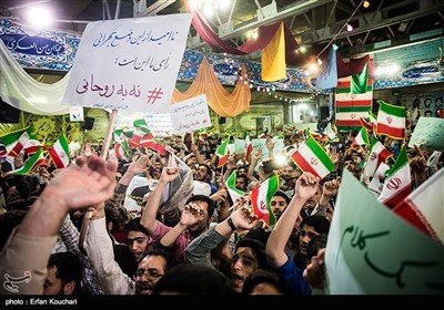  Presidential Candidate Raisi Addresses Campaign Rallies near Tehran 