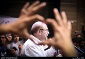 محمد باقر قالیباف در جمع جهادگران