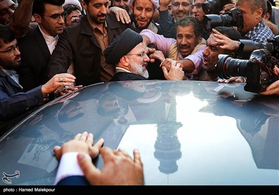 Teachers Supporting Presidential Candidate Raisi Hold Mass Meeting in Tehran