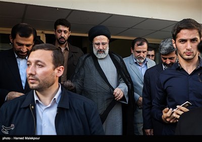 Teachers Supporting Presidential Candidate Raisi Hold Mass Meeting in Tehran