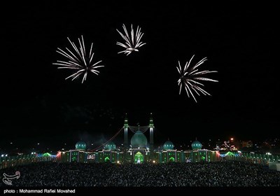 مسجد جمکران در شب میلاد حضرت مهدی (عج)