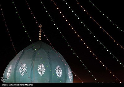 مسجد جمکران در شب میلاد حضرت مهدی (عج)