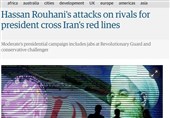 گاردین: روحانی در حمله به رقبا از خط قرمزها عبور کرده است