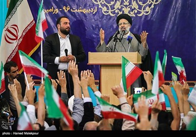 Presidential Candidate Raisi Visits Varamin on Election Trail