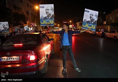 تبلیغات کاندیدای انتخابات ریاست جمهوری در مشهد