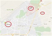 اعلام «القابون» به عنوان منطقه‌‌ای کاملا عاری از تروریسم/ درخواست بسیاری از افراد مسلح برای خروج از غوطه