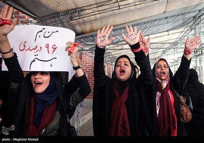 Female Supporters of Presidential Candidate Qalibaf Convene in Tehran