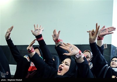 Female Supporters of Presidential Candidate Qalibaf Convene in Tehran