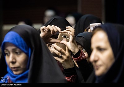 Female Supporters of Presidential Candidate Qalibaf Convene in Tehran