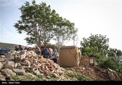 خسارات به جا مانده از زلزله خراسان شمالی