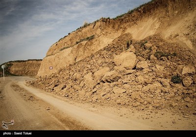 خسارات به جا مانده از زلزله خراسان شمالی